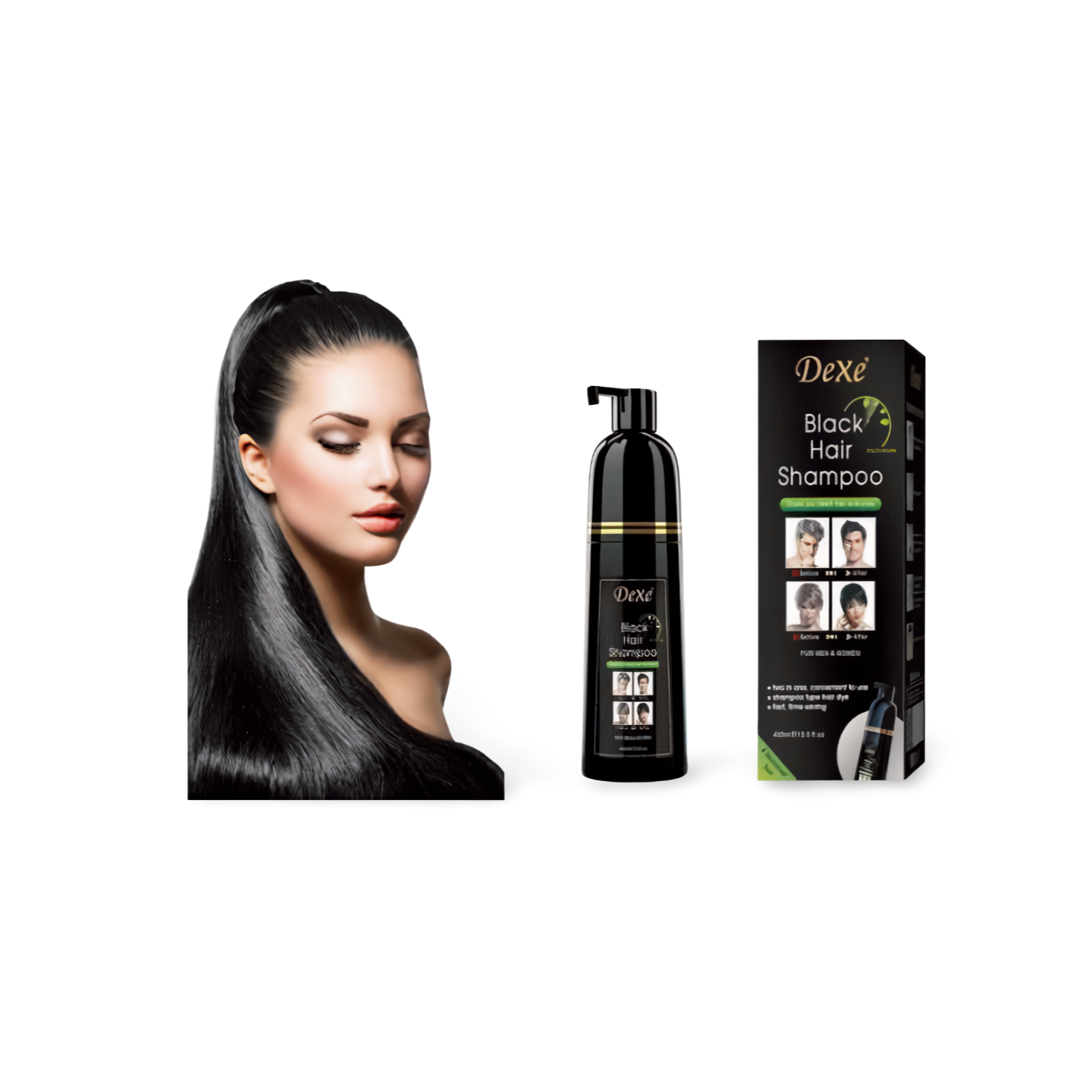 Dexe Black Hair Shampoo