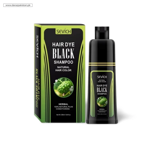 SEVICH Hair Dye Black Shampoo